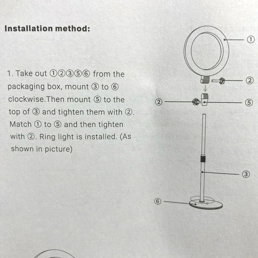 🆕 Ring Light with Phone Holder - Picture 6 of 7